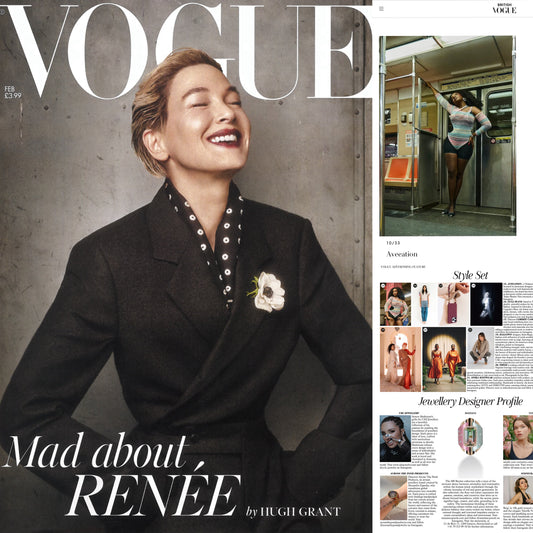 BRITISH VOGUE Feb 2025 Aveeation