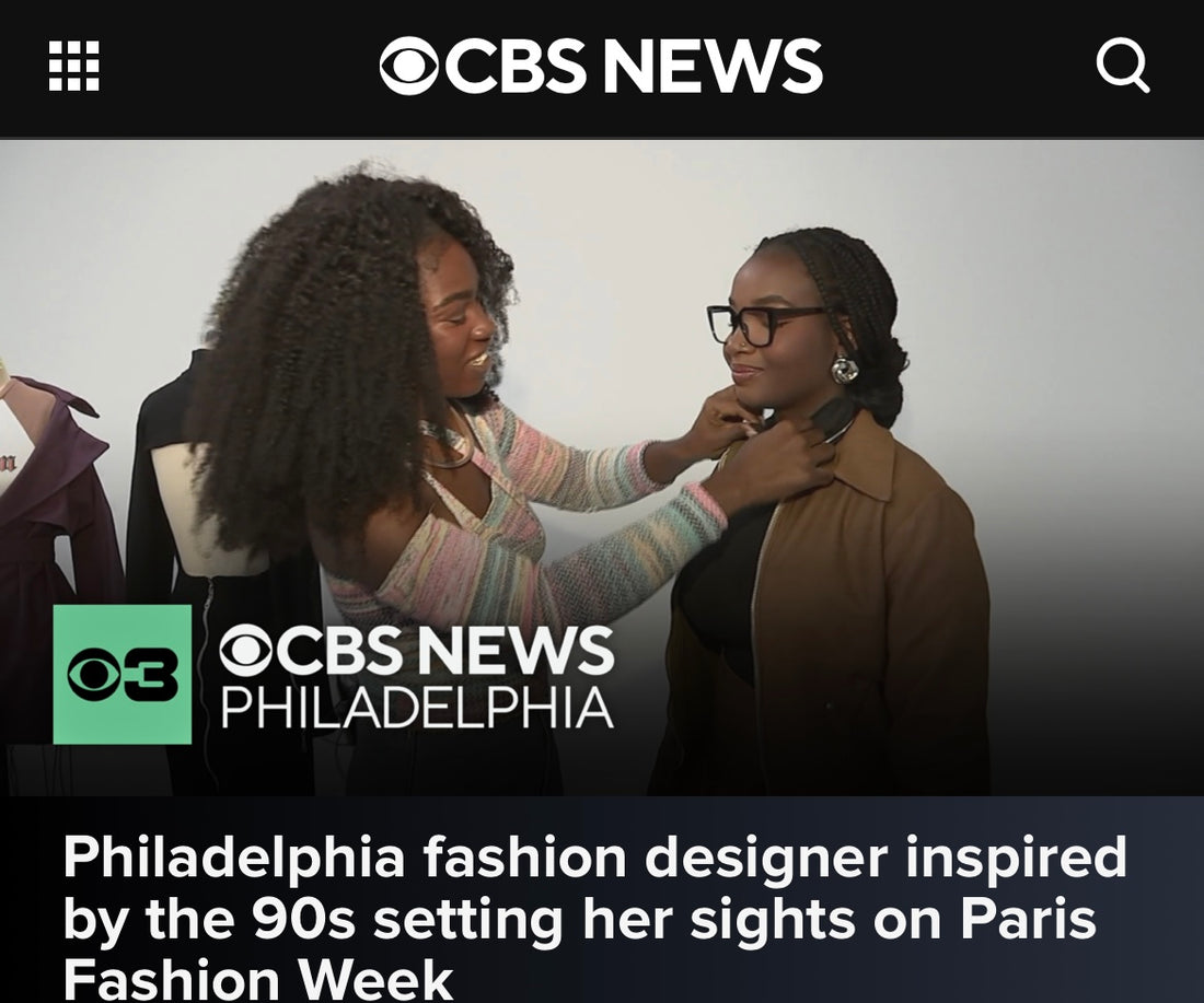 CBS | Aveeation Philadelphia's Fashion Designer