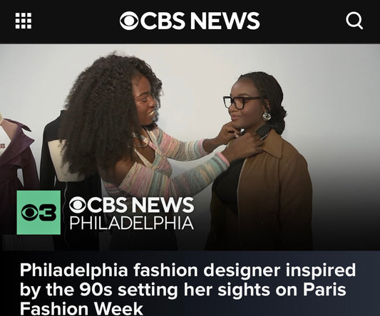 CBS | Aveeation Philadelphia's Fashion Designer