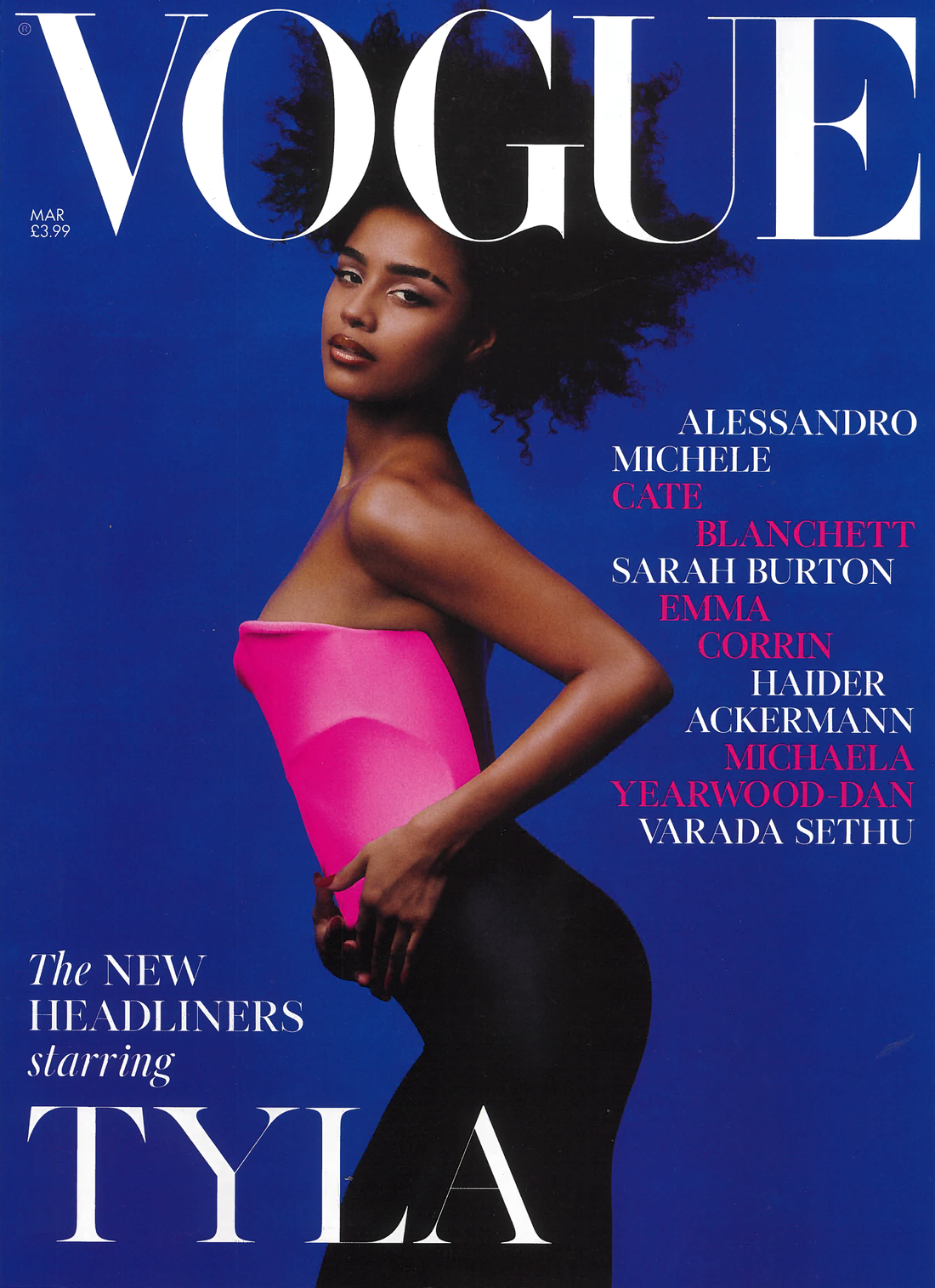 BRITISH VOGUE March 2025 Aveeation